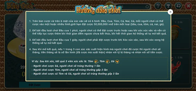 Tìm hiểu luật chơi bầu cua tại Loto188 chi tiết