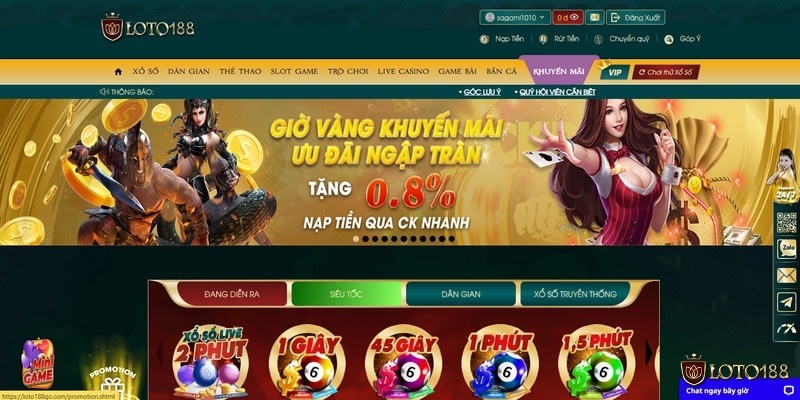 Đánh đề online Loto188 có những đặc điểm nổi bật gì?