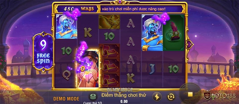 Slot game này có 243 dòng thanh toán hấp dẫn người chơi