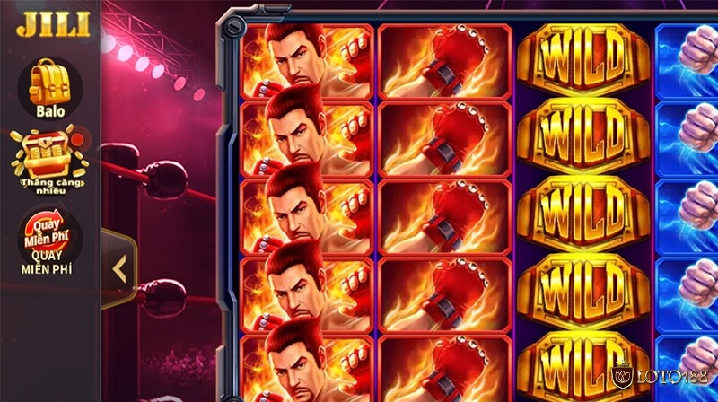 Boxing King là một slot game nổi tiếng của JILI